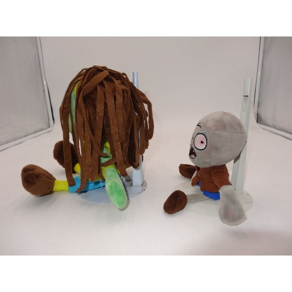 Plants Vs Zombies Plush Doll Set Football Zombie & Conehead Zombie - Picture 7 of 8